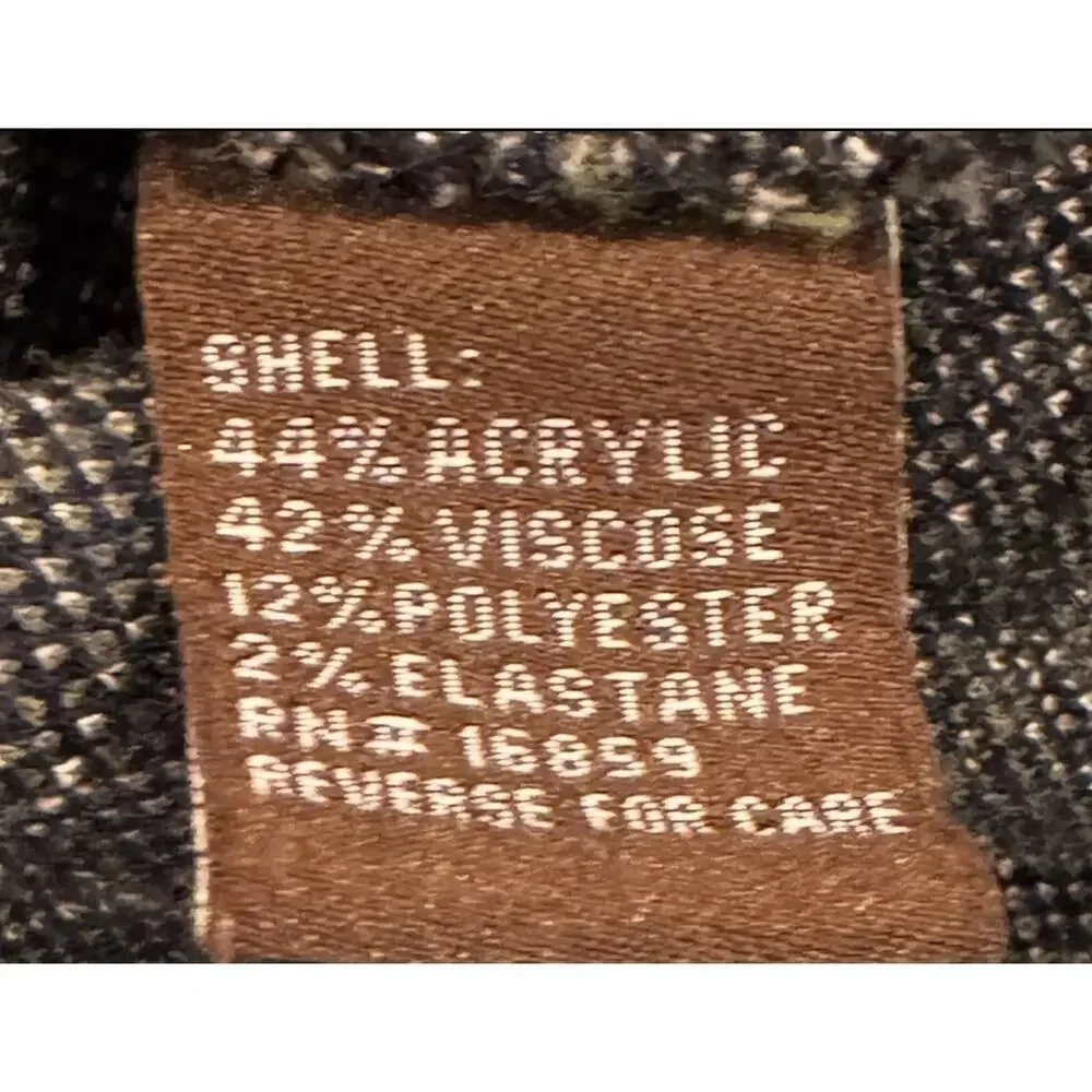 J. McLaughlin Women’s Knit Leopard Print High Neck 3/4 Sleeve Top: Large